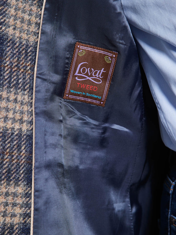 Tweedblazer aus Lovat Tweed