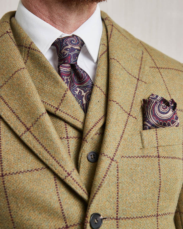 Tweed Anzug in 3-Knopf Classic aus Lovat Tweed