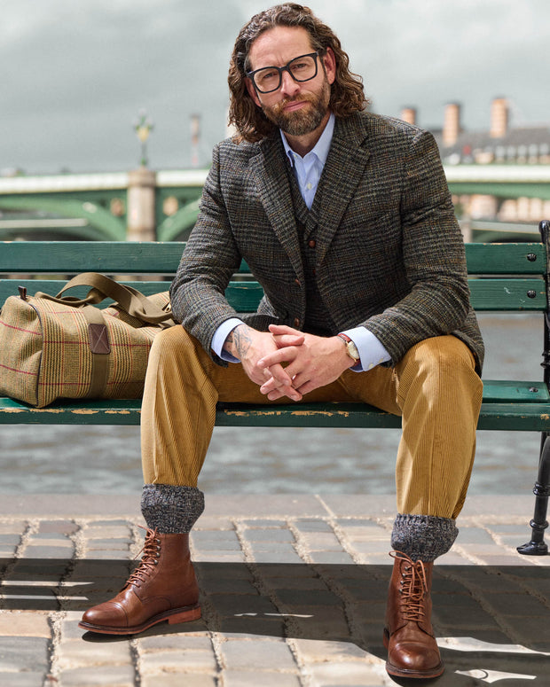 Tweedsakko in 3-Knopf Classic aus Harris Tweed